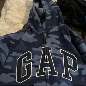 GAP Kids Navy Logo Hoodie